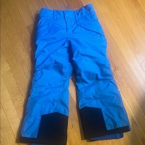 Boys Blue and Black Snow Pants